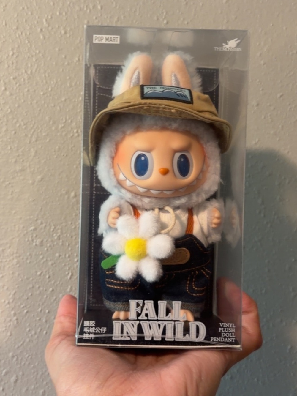 POPMART The monsters Fall in Wild Series- Vinyl plush doll pendant
